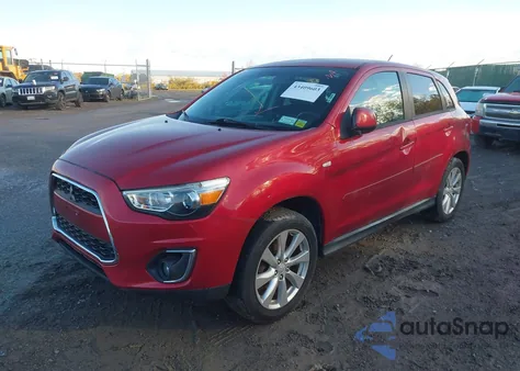 2015 Mitsubishi Outlander Sport Es из США, поврежденный, VIN 4A4AP3AU0FE052221